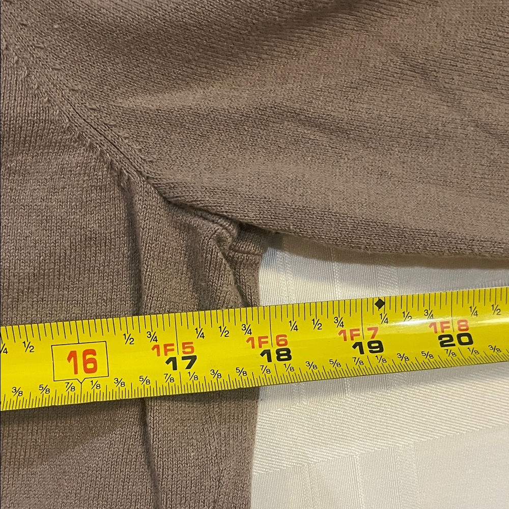 Brown Button-Up Cardigan - Picture 3 of 4